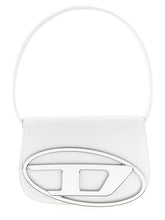 Diesel White Cowhide Shoulder Bag