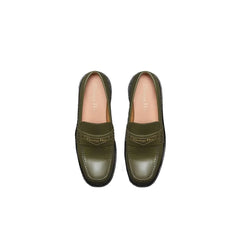 Dior Bicolor Calfskin Loafers - EU34.5/US4.5