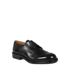 Dior Black Calfskin Oxfords And Derbies - EU40/US7