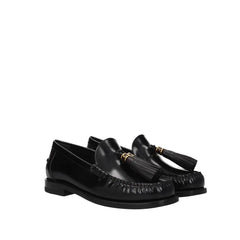 Dior Black Calfskin Slip-On Loafers - EU34/US4