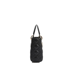 Dior Black Lamb Leather Shoulder Bag