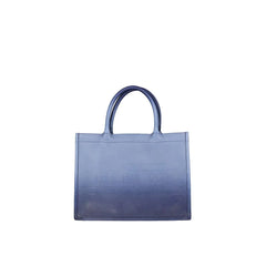 Dior Blue Calfskin Tote Bag