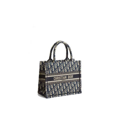 Dior Blue Cotton Tote Bag