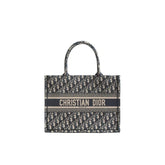 Dior Blue Cotton Tote Bag
