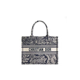 Dior Blue Cotton Tote Bag