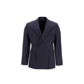 Dior Blue Virgin Wool Blazer