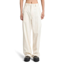 Dior White Cashmere Chino Pants
