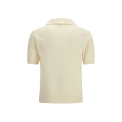 Dolce & Gabbana Beige Cotton Polo Shirt