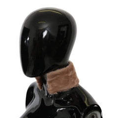 Dolce & Gabbana Beige Fur Neck Collar Lambskin Scarf - Scarves & Shawls