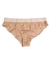 Dolce & Gabbana Beige Lace Nylon High Waist Panty Underwear - IT4 | L - Briefs