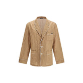 Dolce & Gabbana Beige Linen Robe - IT50 | L