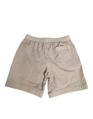 Dolce & Gabbana Beige Nylon Beachwear Men Boxer Short Swimwear - IT4 | S - Swim Boxers