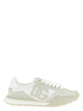 Dolce & Gabbana Beige Polyamide Athletic Sneakers - EU43/US10