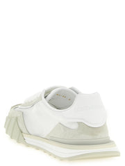Dolce & Gabbana Beige Polyamide Athletic Sneakers - EU43/US10
