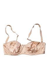 Dolce & Gabbana Beige Semi-Pad Underwire Balconette Bra Underwear - IT2 | S
