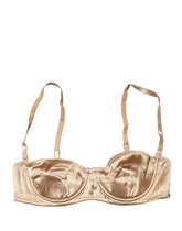 Dolce & Gabbana Beige Semi-Pad Underwire Balconette Bra Underwear - IT2 | S