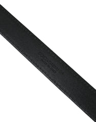 Dolce & Gabbana Beige Suede Leather Silver Buckle Belt Men - 105 cm / 42 Inches - Belts