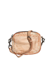 Dolce & Gabbana Beige Vintage Leather Logo Plaque Shoulder Borse Men Bag