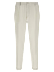 Dolce & Gabbana Beige Virgin Wool Dress Pants
