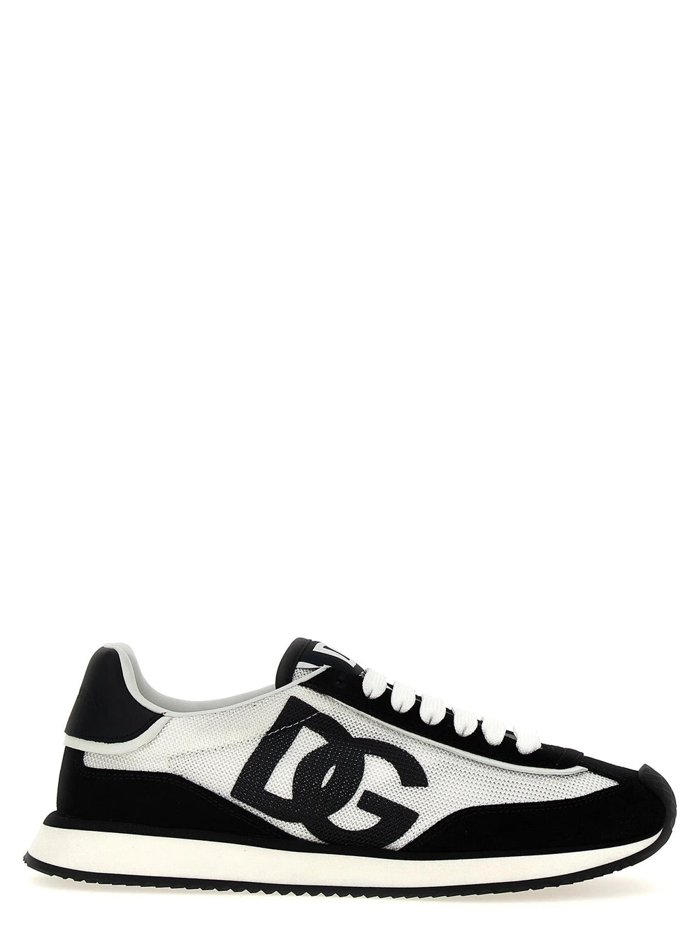 Zapatillas deportivas bicolor de piel de ternero Dolce & Gabbana
