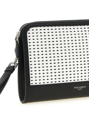 Dolce & Gabbana Bicolor Calfskin Clutch Bag