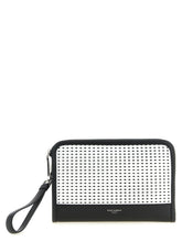 Dolce & Gabbana Bicolor Calfskin Clutch Bag