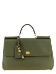 Dolce & Gabbana Bicolor Calfskin Handbag