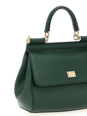 Dolce & Gabbana Bicolor Calfskin Handbag