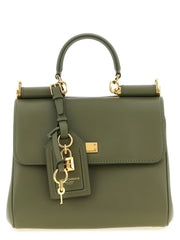 Dolce & Gabbana Bicolor Calfskin Handbag