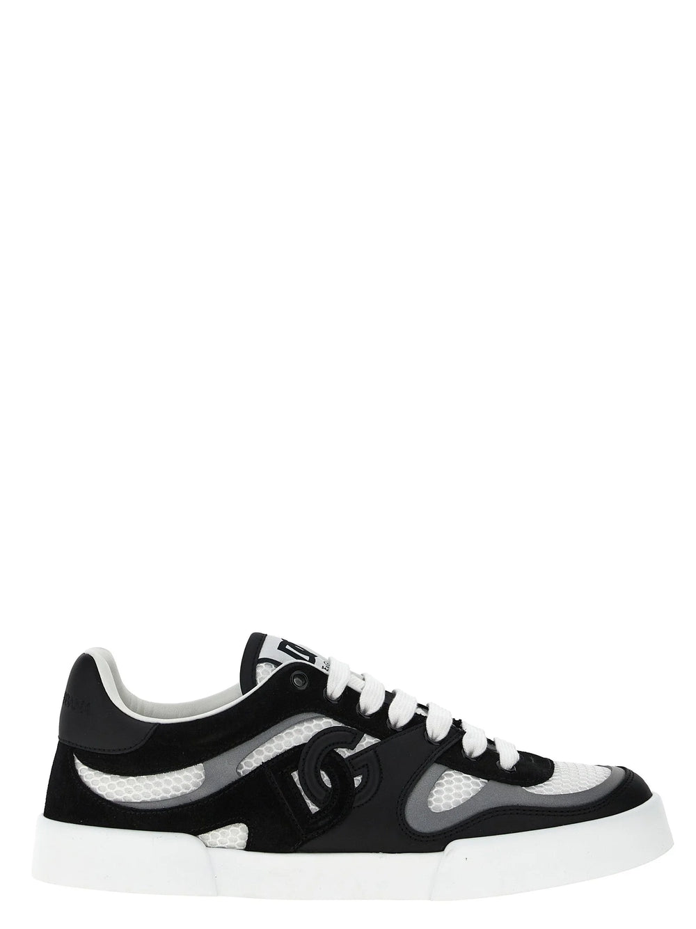 Dolce & Gabbana Bicolor Calfskin Sneakers