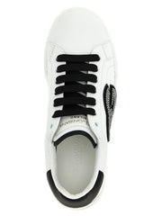 Dolce & Gabbana Bicolor Calfskin Sneakers - EU39.5/US9.5