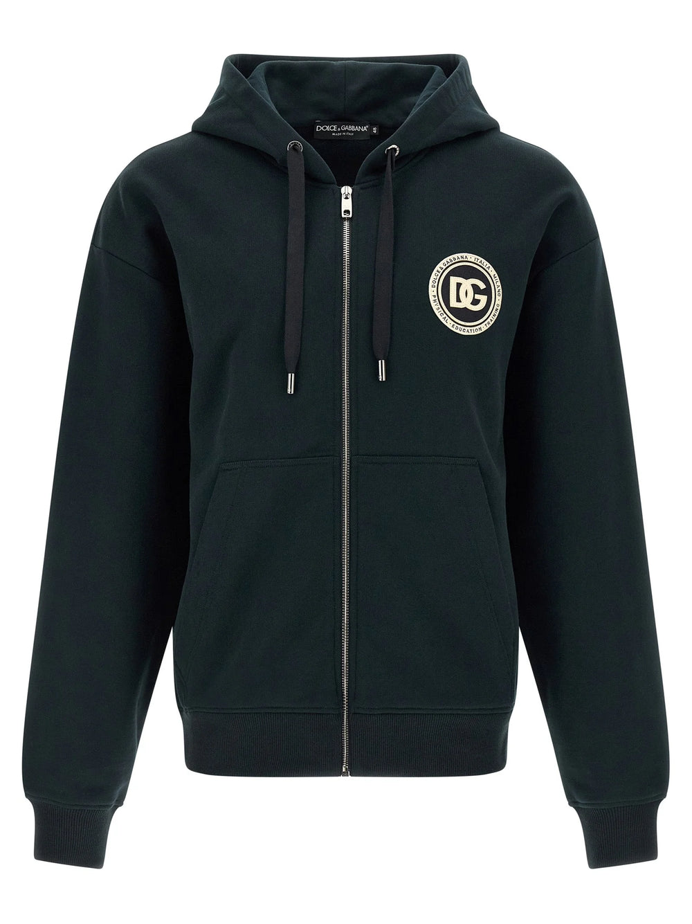 Dolce & Gabbana Bicolor Cotton Sweatshirt - IT52 | XL