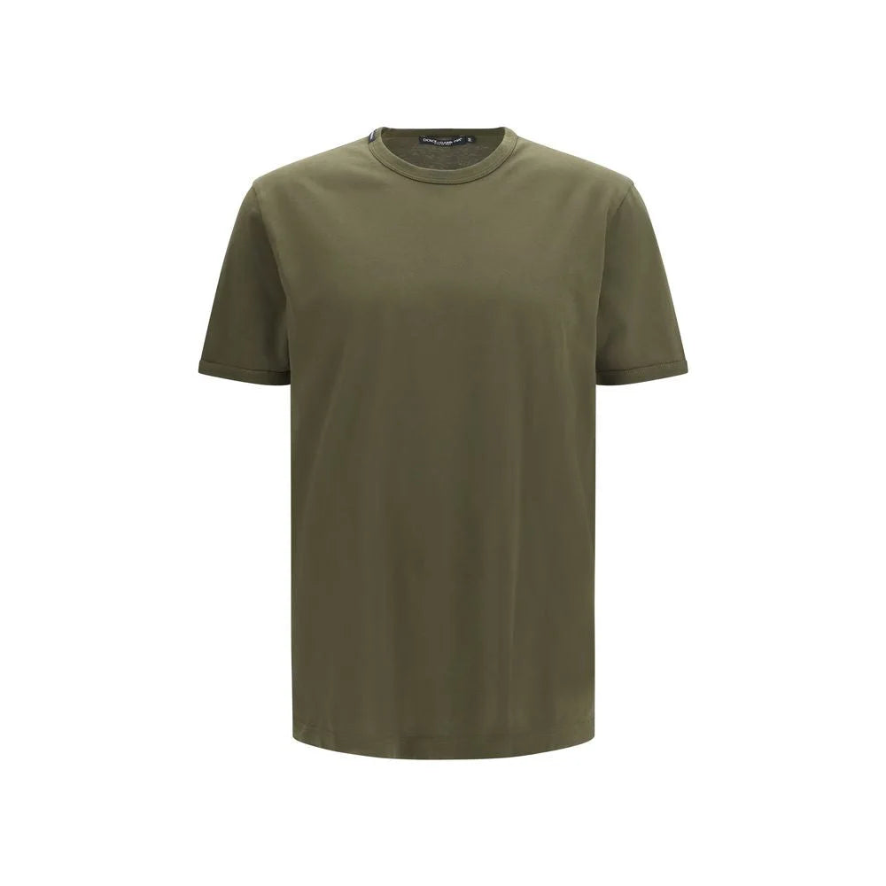Dolce & Gabbana Bicolor Cotton T-Shirt - IT46 | S