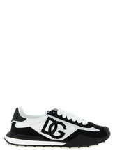 Dolce & Gabbana Bicolor Polyamide Athletic Sneakers