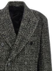 Dolce & Gabbana Bicolor Polyamide Coat - IT50 | L