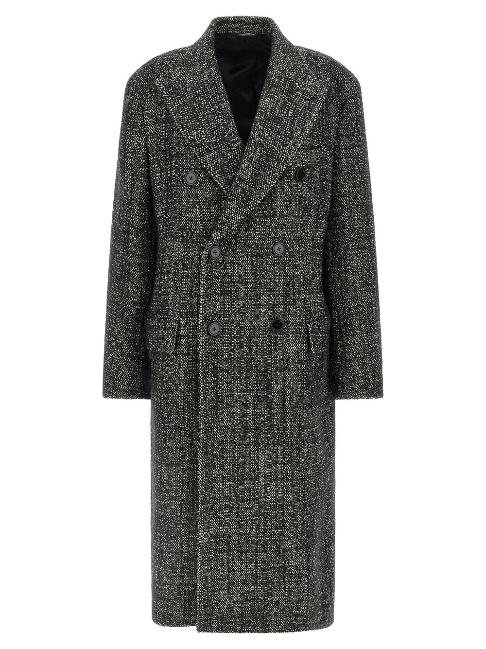 Dolce & Gabbana Bicolor Polyamide Coat - IT50 | L