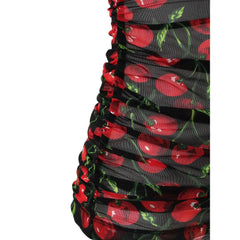 Dolce & Gabbana Bicolor Polyamide Shortsleeve Shirt - IT40|S