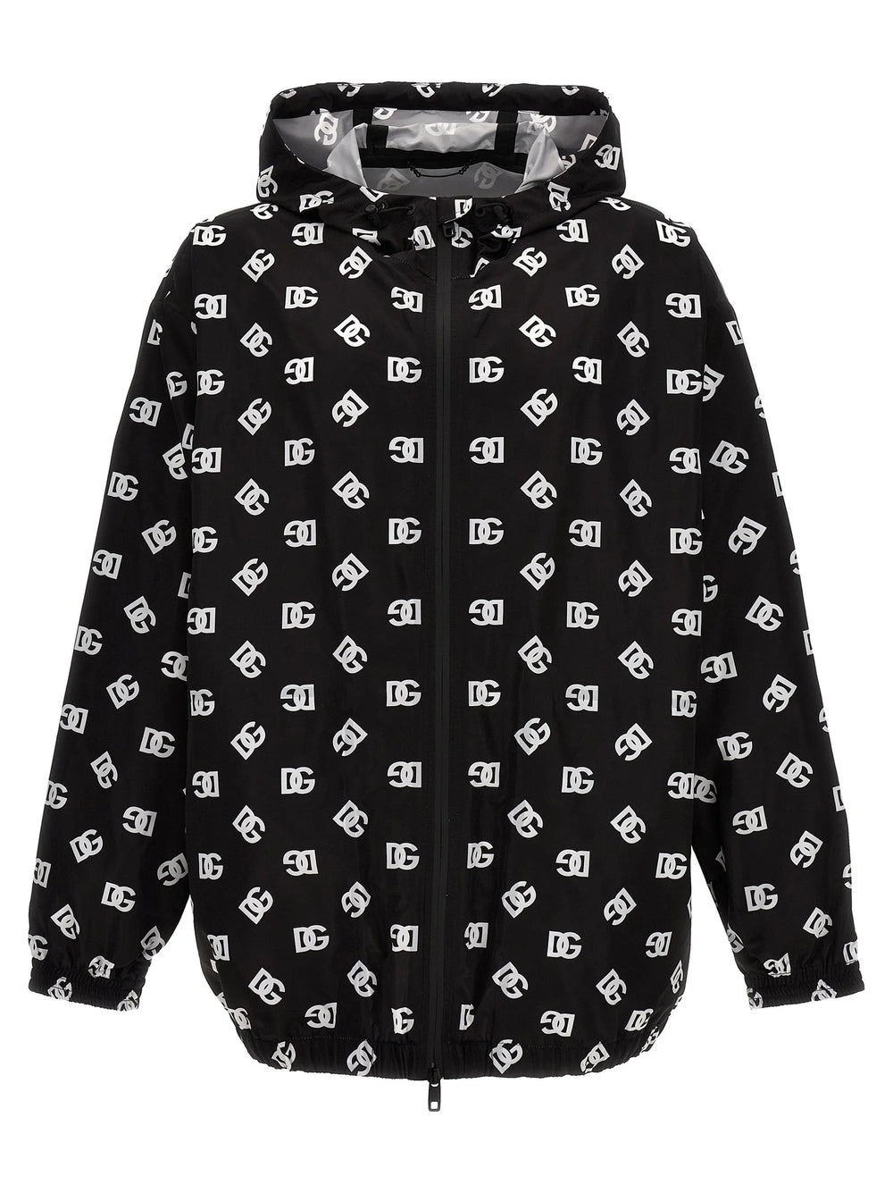 Dolce & Gabbana Bicolor Polyester Shell Jacket