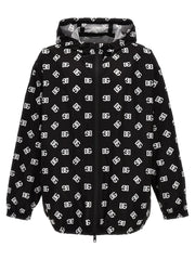 Dolce & Gabbana Bicolor Polyester Shell Jacket