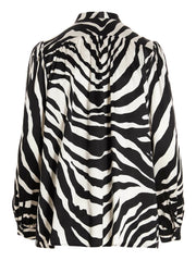 Dolce & Gabbana Bicolor Silk Blouse