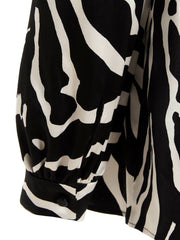 Dolce & Gabbana Bicolor Silk Blouse