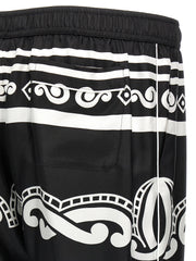 Dolce & Gabbana Bicolor Silk Casual Pants - 48 | M