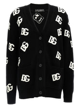 Dolce & Gabbana Bicolor Virgin Wool Cardigan - IT38
