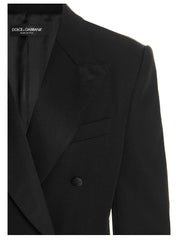 Dolce & Gabbana Black Acetate Blazer