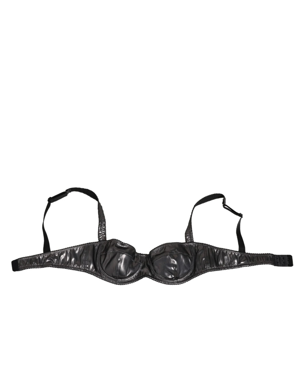 Dolce & Gabbana Black Acetate Stretch Balconette Bra Underwear - IT2 | S - Bras