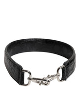 Dolce & Gabbana Black Alligator Leather Bag Shoulder Strap - Handbag & Wallet Accessories