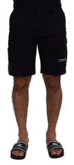 Dolce & Gabbana Black Bermuda Cargo Casual Shorts - IT48 | M - Cargo Shorts