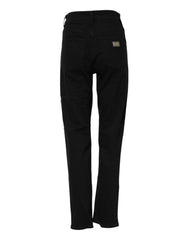 Dolce & Gabbana Black Boyfriend Cotton Stretch Denim Jeans - IT42|M