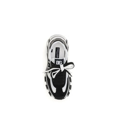 Dolce & Gabbana Svarta sneakers i kalvskinn Bos Taurus