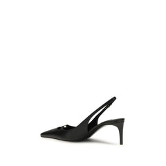 Escarpins à talons hauts en cuir de veau noir Bos Taurus Dolce & Gabbana - EU36.5/US6.5